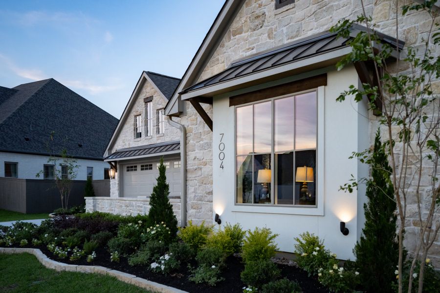 Exterior details and patio area of a home in Stella Ranch, Bryan (Image 4).