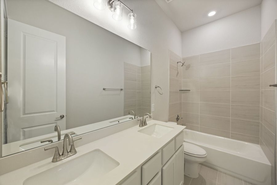 Representative furnished interior of a home built from the Yosemite by Centre Living Homes in Painted Tree Lakeside, McKinney (Image 9). Representative furnished interior of a home built from the Yosemite by Centre Living Homes in Painted Tree Lakeside, McKinney (Image 9).