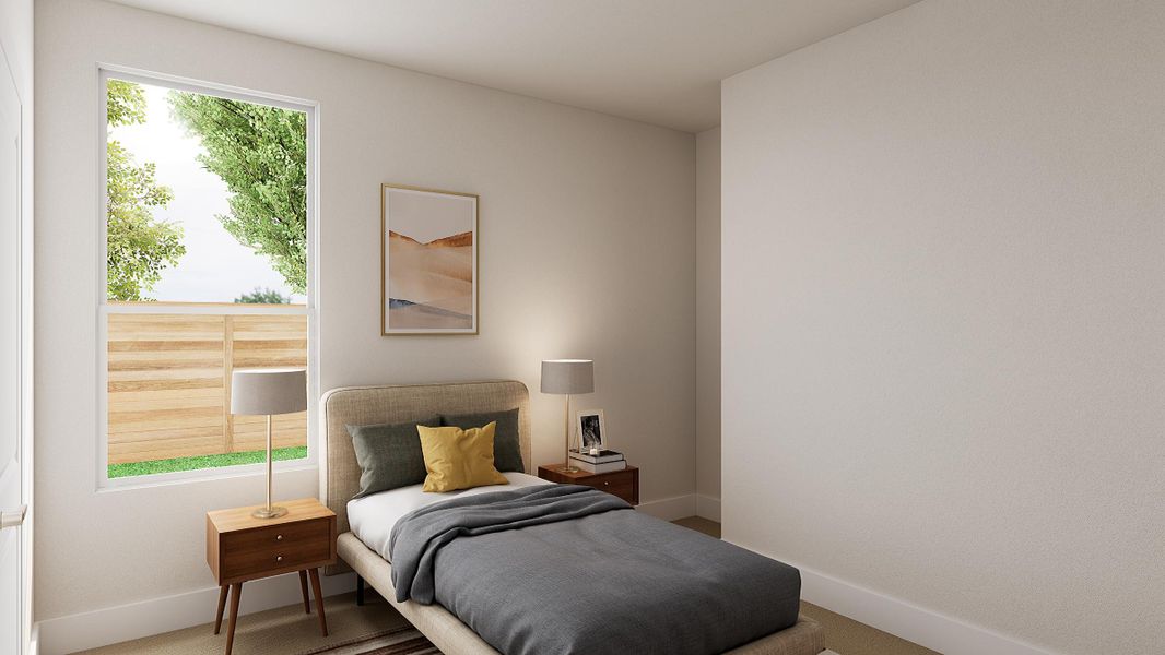 Representative furnished interior of a home built from the Aspen by Tri Pointe Homes in Enclave At Canyon Ranch, Corinth (Image 11).