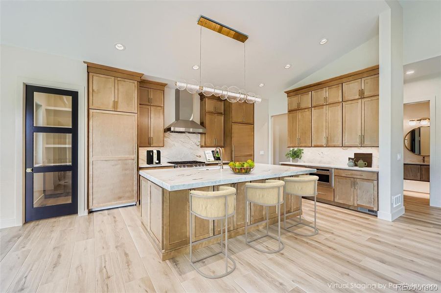 Furnished interior view inside a new home in , Colorado Springs (Image 14). Furnished interior view inside a new home in , Colorado Springs (Image 14).
