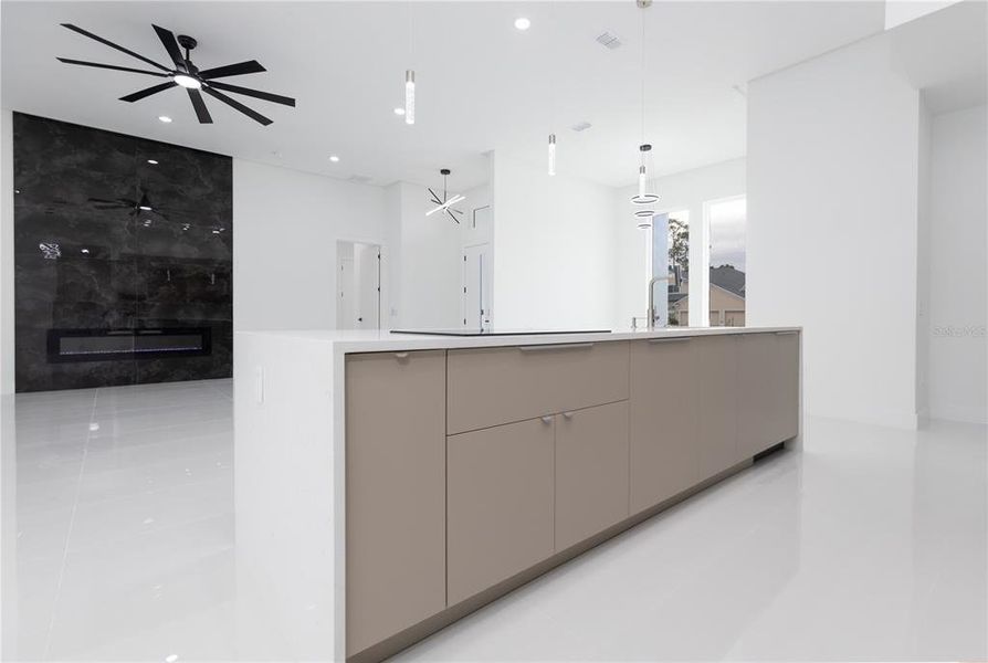 Furnished interior view inside a new home in , Palm Coast (Image 8). Furnished interior view inside a new home in , Palm Coast (Image 8).