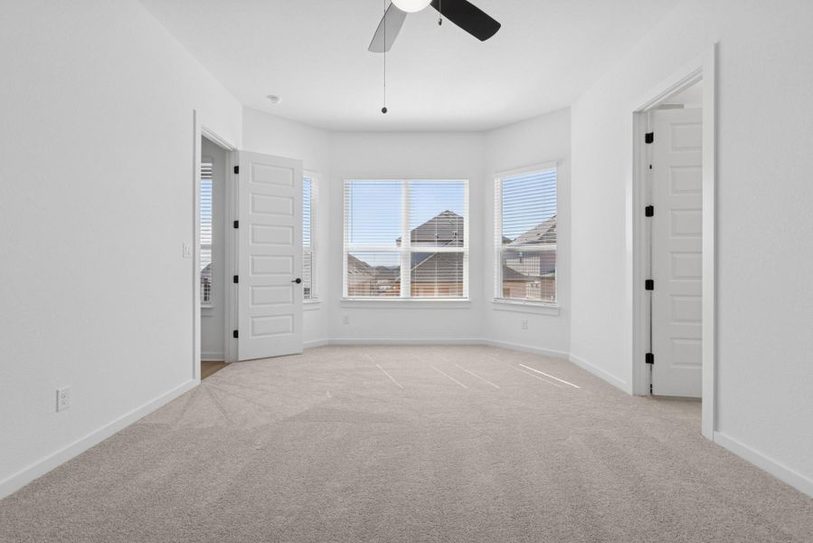 Spacious, unfurnished interior of a new home in Heritage, Dripping Springs (Image 17). Spacious, unfurnished interior of a new home in Heritage, Dripping Springs (Image 17).