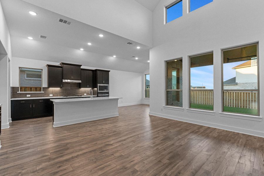 From Family Room to Open Concept Kitchen