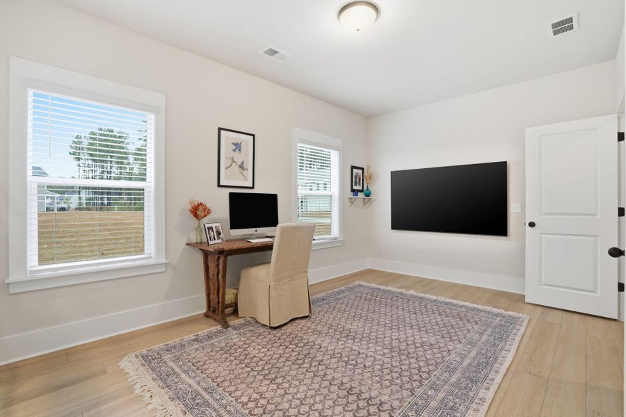 Furnished interior view inside a new home in , Summerville (Image 15). Furnished interior view inside a new home in , Summerville (Image 15).