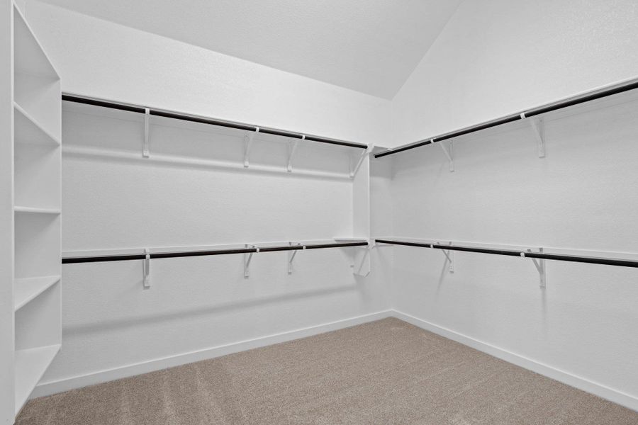 Walk-in closet in Primary Bedroom
