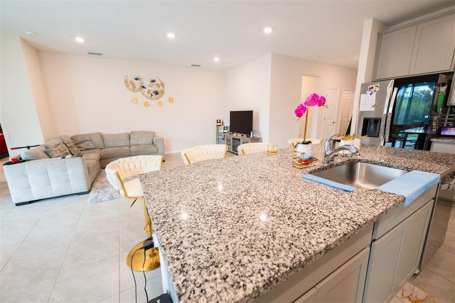 Furnished interior view inside a new home in North Park Isle, Plant City (Image 36).