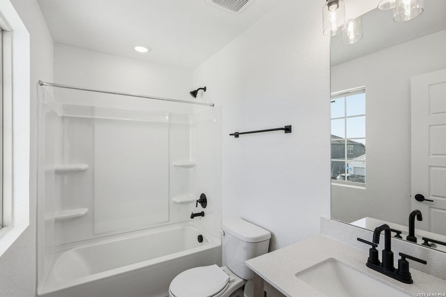 Furnished interior view inside a new home in Dove Song, Marion (Image 9).