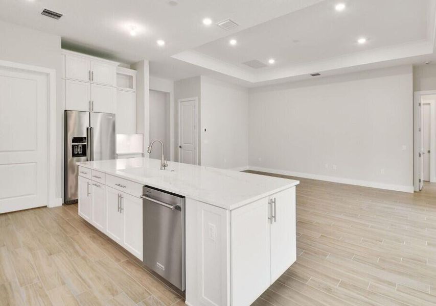Furnished interior view inside a new home in Greyhawk Landing, Lake Worth (Image 11).