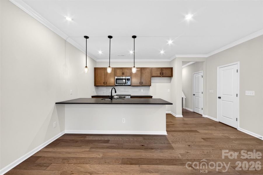 Open concept living Open concept living