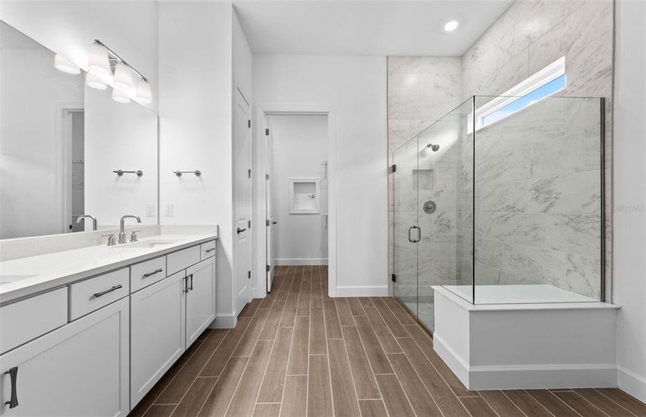 Furnished interior view inside a new home in BeachWalk by Manasota Key, Englewood (Image 8).