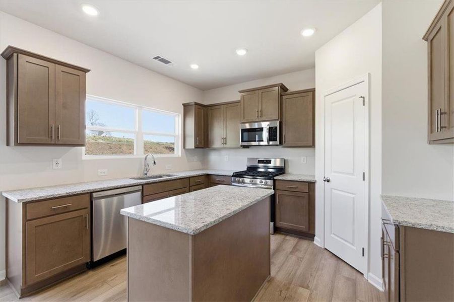 Furnished interior view inside a new home in , Canton (Image 12).