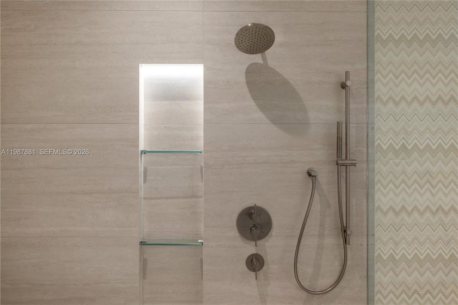 Close-up of interior finishes inside a home in , Miami (Image 24).