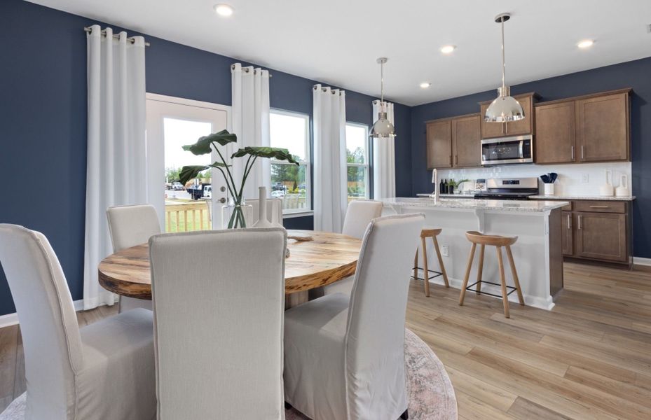 Furnished interior view inside a new home in Everton, Durham (Image 15).