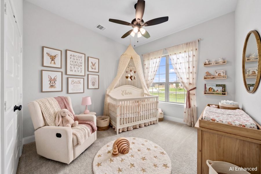 Furnished interior view inside a new home in Berkshire Estates, Mesquite (Image 9).