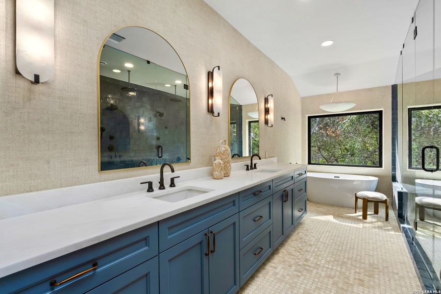 Furnished interior view inside a new home in , San Antonio (Image 6).