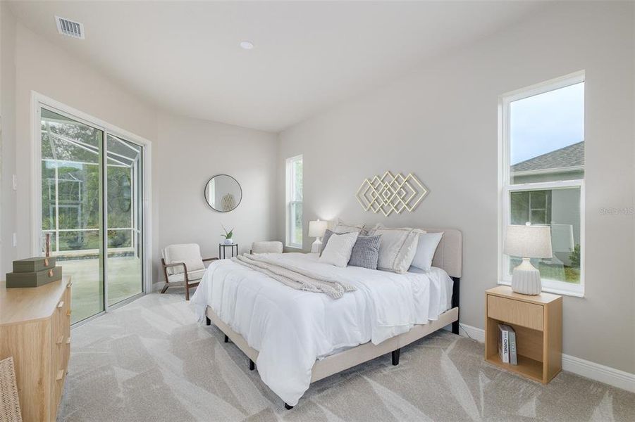 Furnished interior view inside a new home in , Homosassa (Image 17).