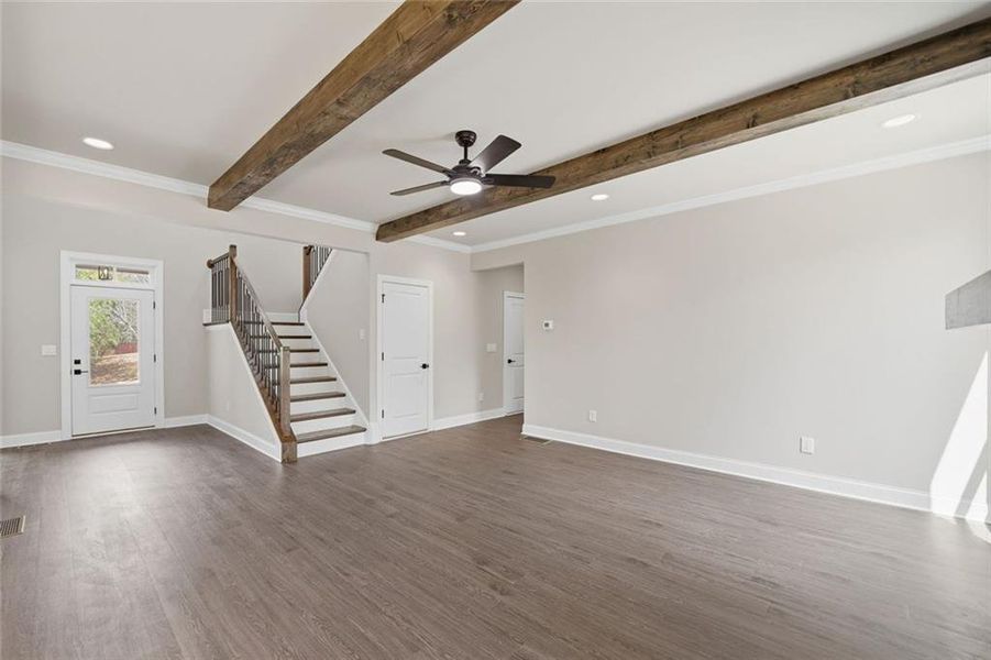 Spacious, unfurnished interior of a new home in , Dawsonville (Image 25).