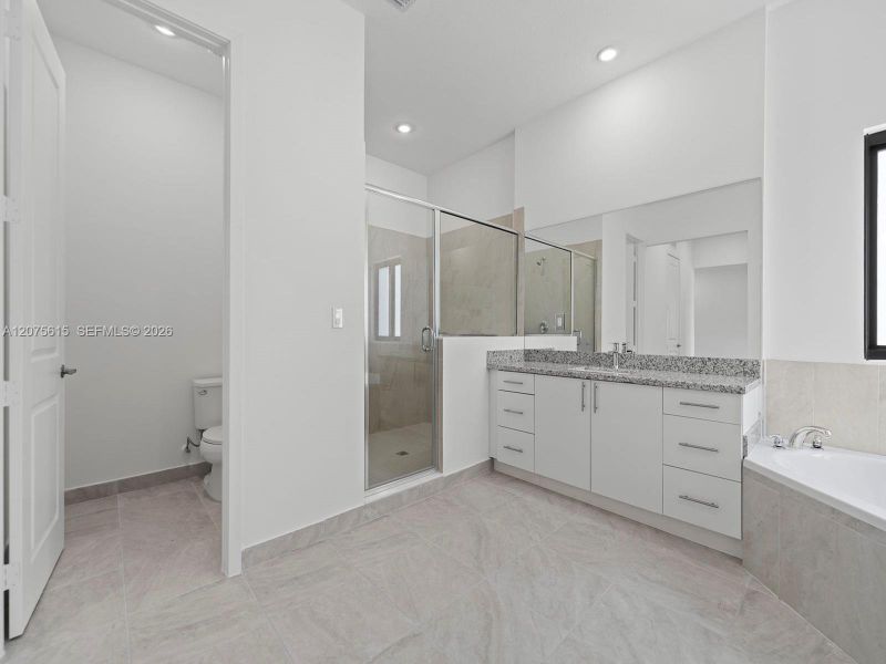 Furnished interior view inside a new home in , Homestead (Image 14). Furnished interior view inside a new home in , Homestead (Image 14).