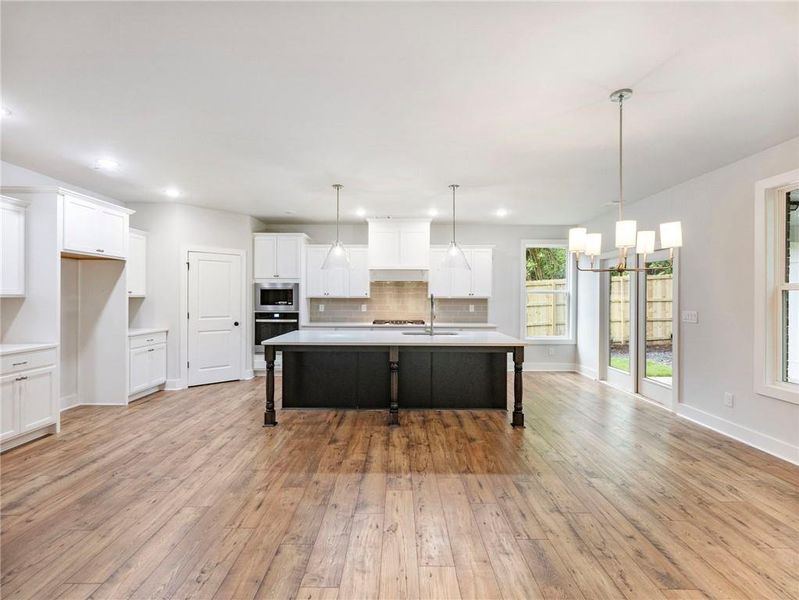 Furnished interior view inside a new home in , Buford (Image 14). Furnished interior view inside a new home in , Buford (Image 14).
