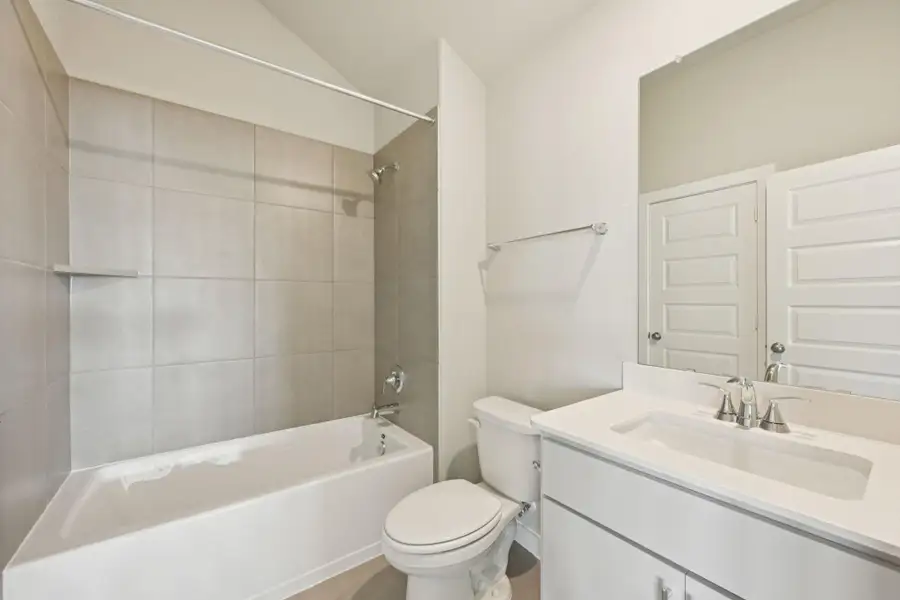 Photo is not of the actual home, but is an inspirational photo of builder’s model home and may depict options, furnishings, and/or decorator features that are not included