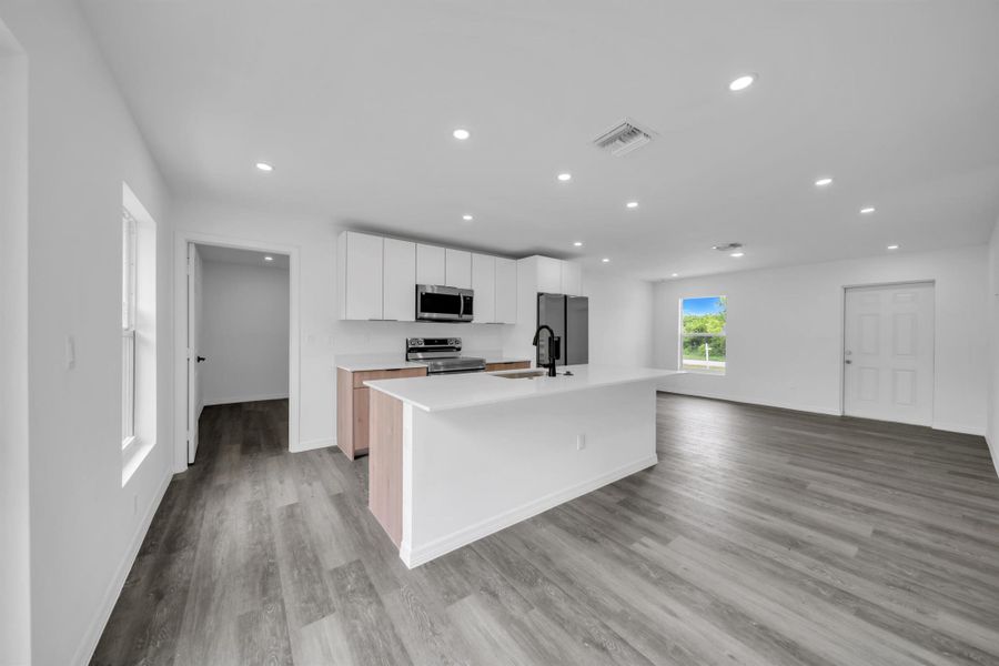 Furnished interior view inside a new home in , Lehigh Acres (Image 5). Furnished interior view inside a new home in , Lehigh Acres (Image 5).