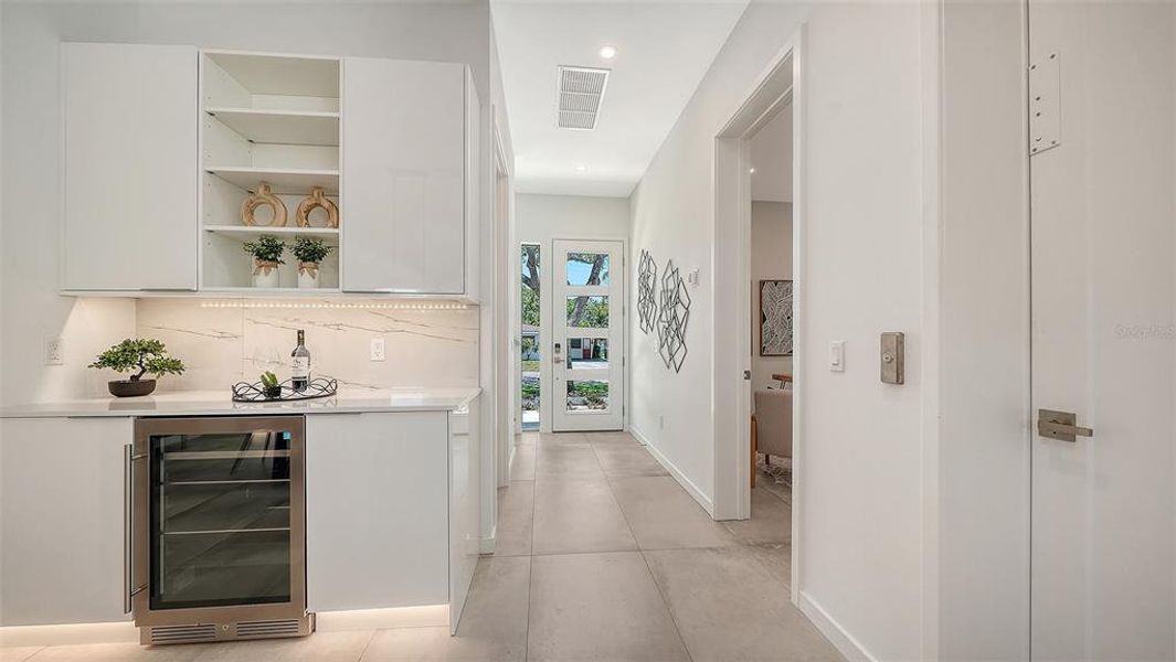 Furnished interior view inside a new home in , Sarasota (Image 15).