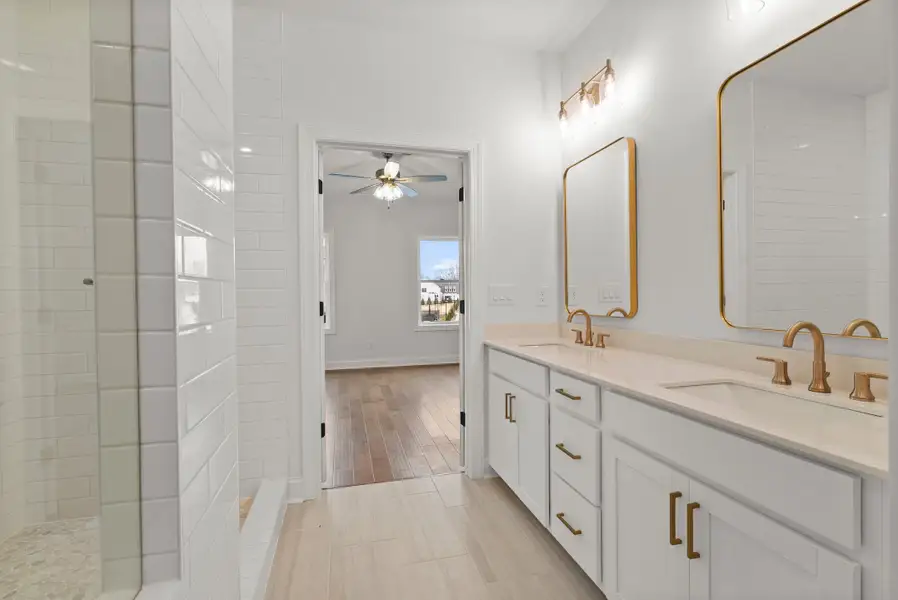 Representative furnished interior of a home built from the The Grayson II by The Providence Group in Townes 333, Peachtree Corners (Image 12).