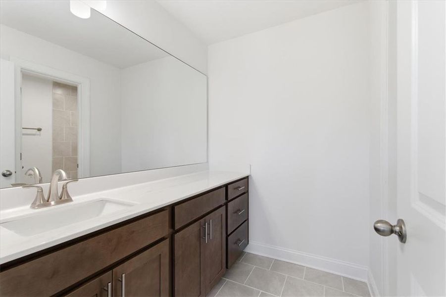 Furnished interior view inside a new home in The Estates at Hurricane Pointe, Douglasville (Image 15).