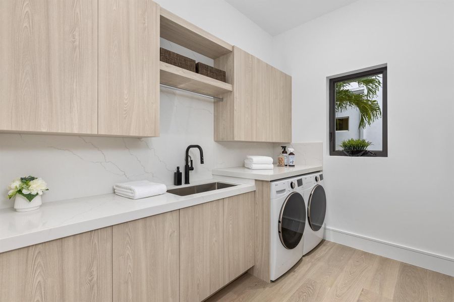 Furnished interior view inside a new home in , Delray Beach (Image 44).