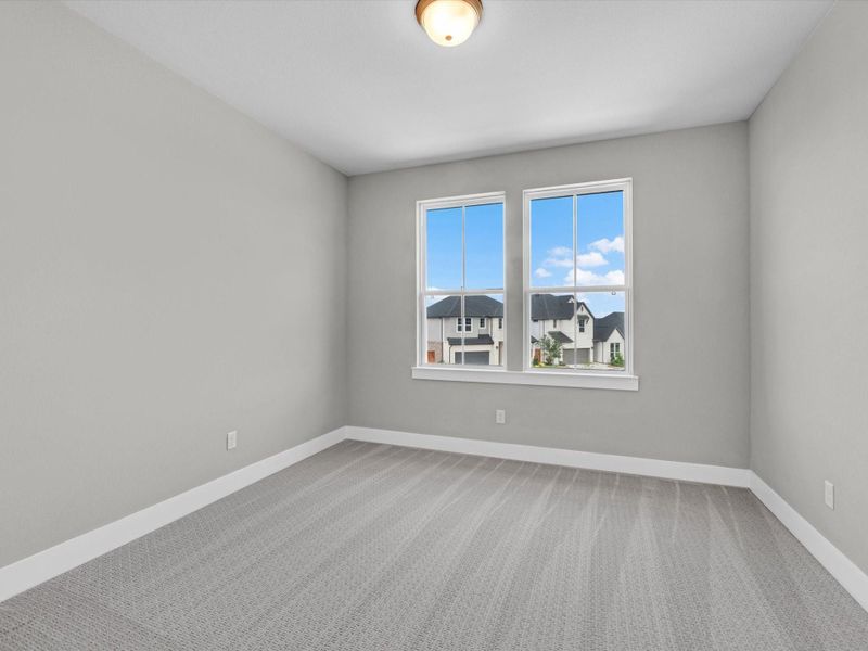 Spacious, unfurnished interior of a new home in Pecan Ridge, Fulshear (Image 13). Spacious, unfurnished interior of a new home in Pecan Ridge, Fulshear (Image 13).