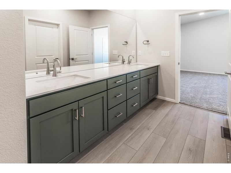 Furnished interior view inside a new home in Prairie Song Story Collection - Single Family Homes, Windsor (Image 16).