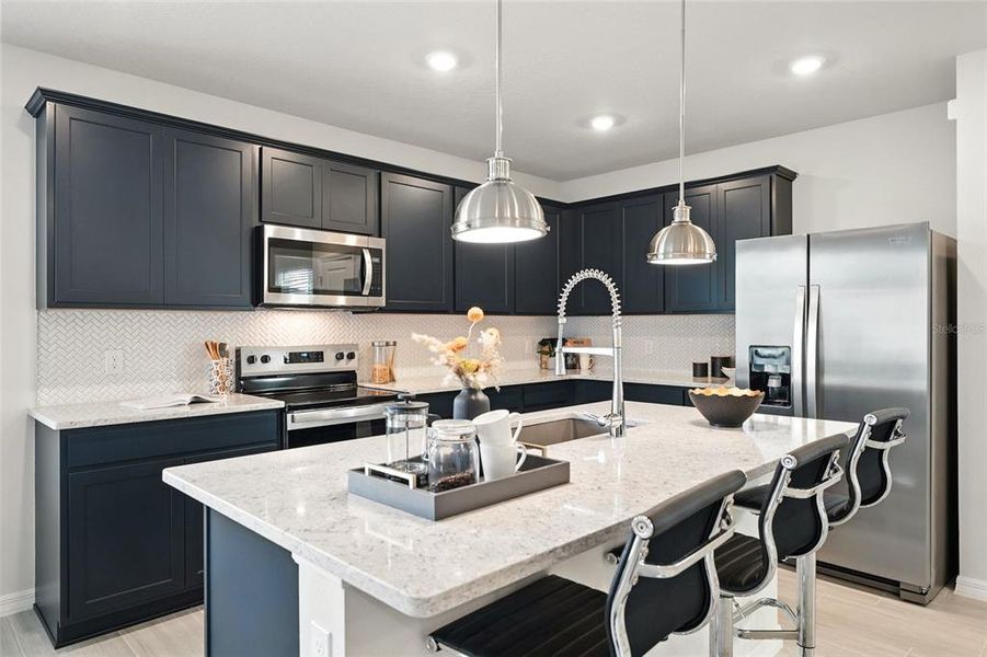 Furnished interior view inside a new home in Amelia Groves, St. Cloud (Image 14).