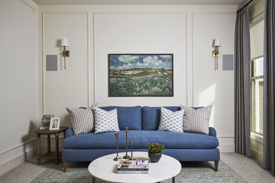 Furnished interior view inside a new home in Park Place - 80' Lots, Prosper (Image 28).