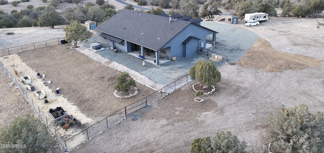 Drone facing NW Drone facing NW