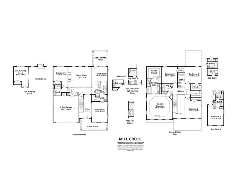2D floor plan layout of this home in Tillery Park, Grovetown, GA (Image 4). 2D floor plan layout of this home in Tillery Park, Grovetown, GA (Image 4).