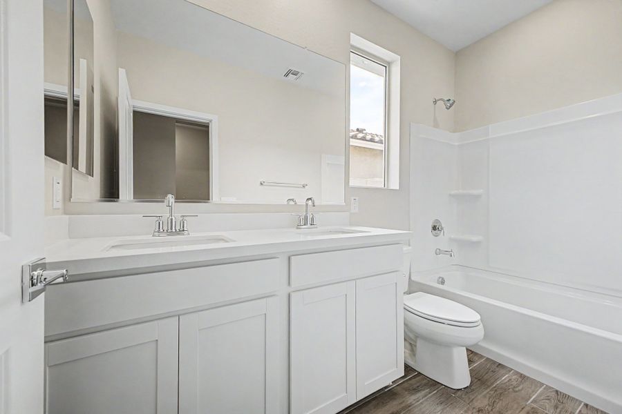 Furnished interior view inside a new home in Bentridge, Buckeye (Image 6).