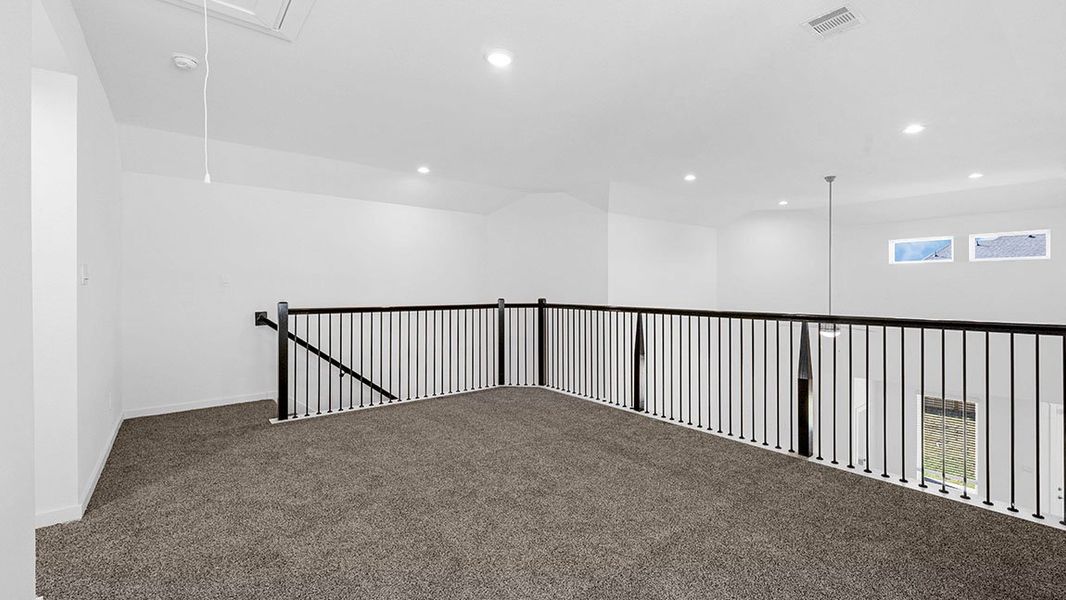 Representative unfurnished interior of a home built from the Rockdale by D.R. Horton in Davis Harbor, League City (Image 11). Representative unfurnished interior of a home built from the Rockdale by D.R. Horton in Davis Harbor, League City (Image 11).