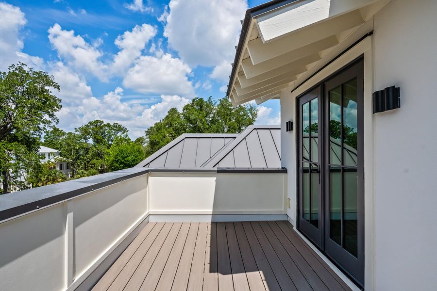 Exterior details and patio area of a home in , Mount Pleasant (Image 36). Exterior details and patio area of a home in , Mount Pleasant (Image 36).