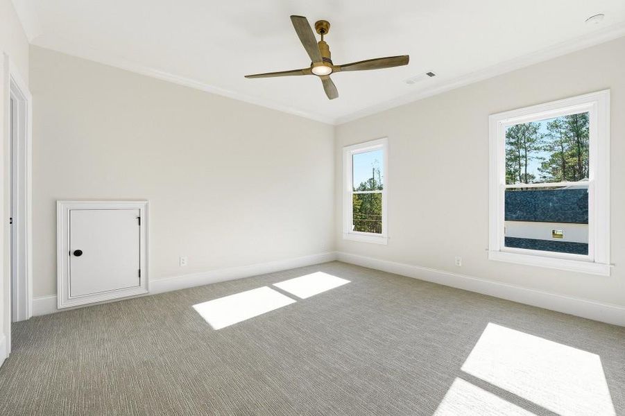 Spacious, unfurnished interior of a new home in , Marietta (Image 37).