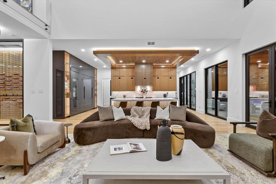 Furnished interior view inside a new home in , Dallas (Image 28).