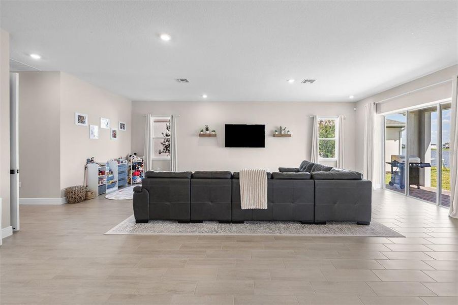 Furnished interior view inside a new home in Laureate Park, Orlando (Image 47).