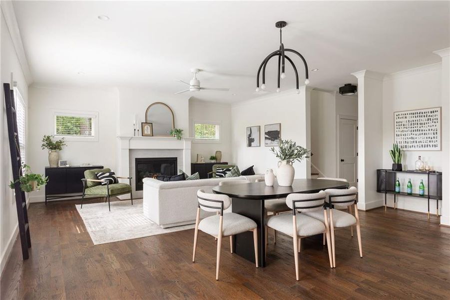 Furnished interior view inside a new home in , Scottdale (Image 5).