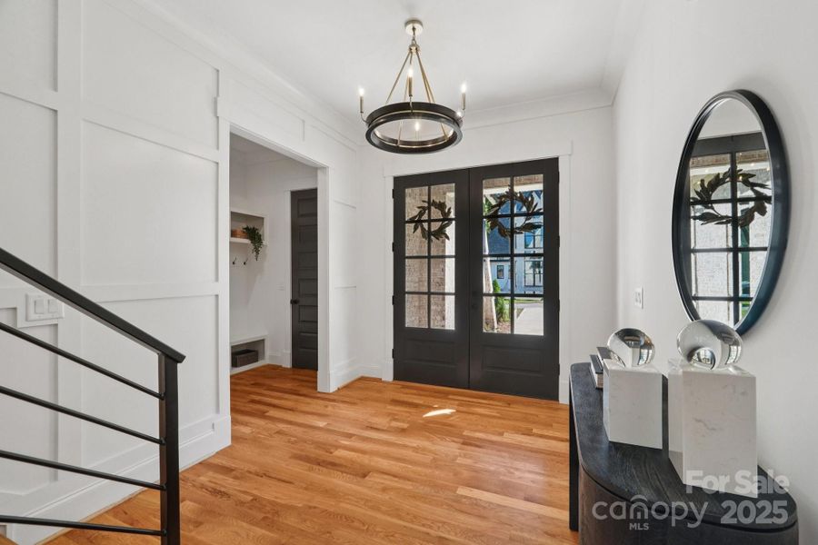 Furnished interior view inside a new home in , Charlotte (Image 11).