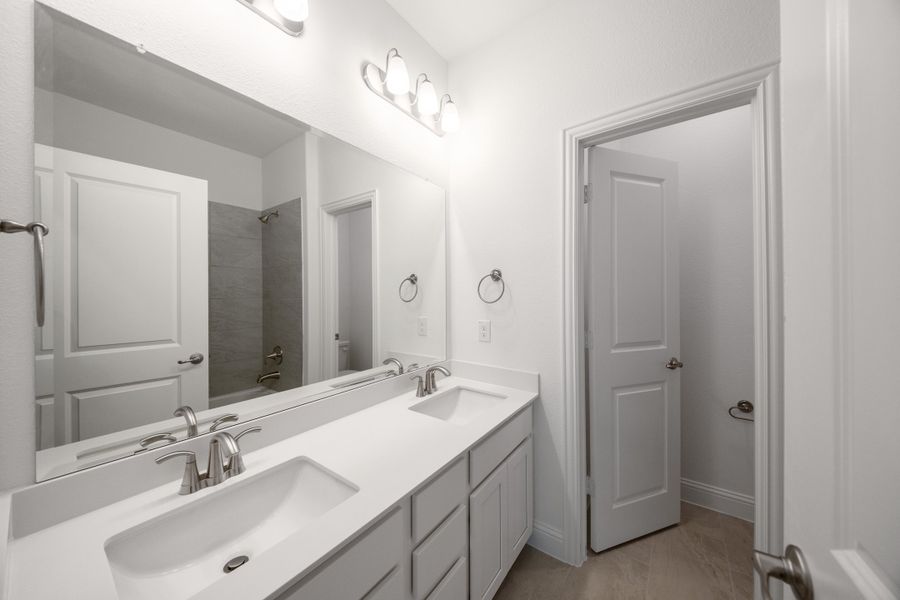 Furnished interior view inside a new home in Enclave at Legacy Hills, Celina (Image 8).