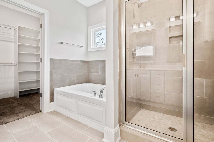 Representative furnished interior of a home built from the Bladen by Caviness & Cates Communities in Maggie Way, Wendell (Image 154).