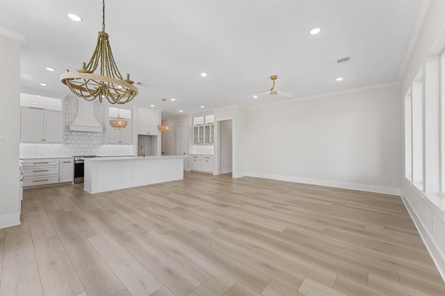 Furnished interior view inside a new home in , Galveston (Image 11).