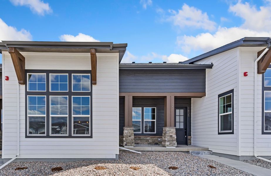 Exterior details of a home in Villa Collection, Fort Collins (Image 3).