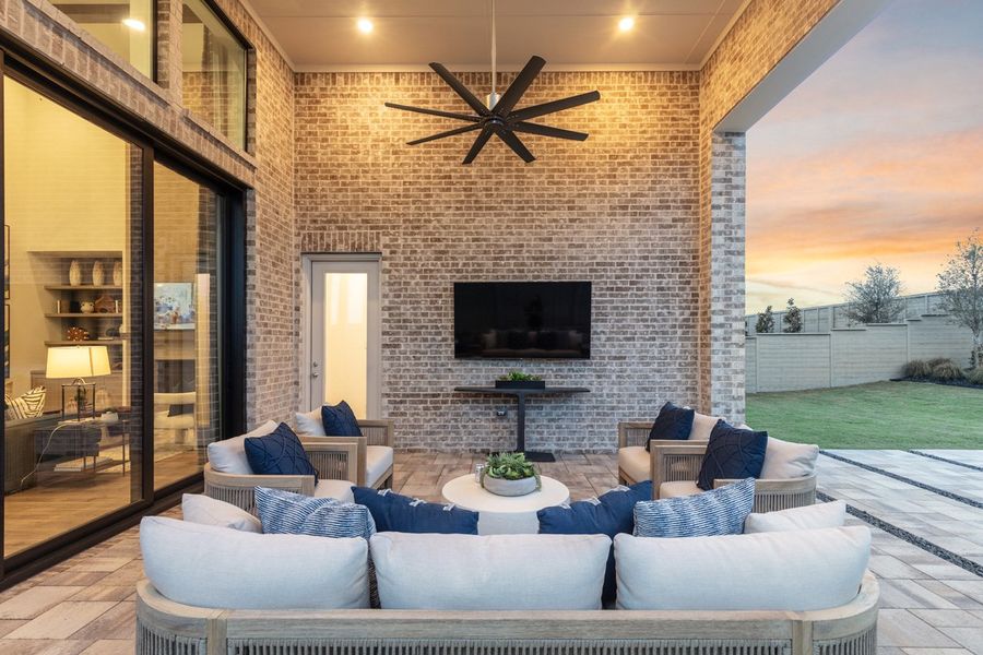 Representative Patio - some options shown Representative Patio - some options shown