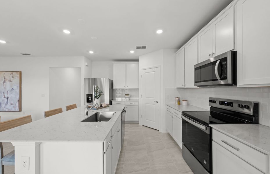 Representative furnished interior of a home built from the Chapman by Centex in Whispering Lakes, Lehigh Acres (Image 8).