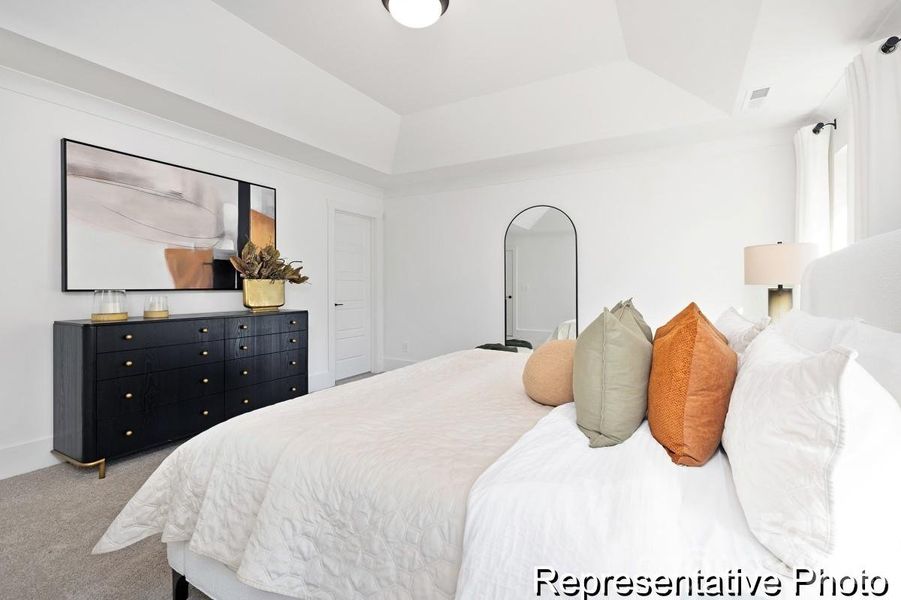 Furnished interior view inside a new home in Lowell Woods, Lowell (Image 16).